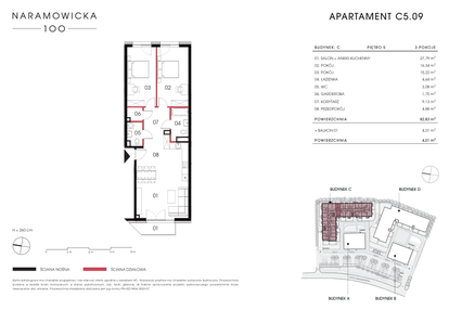 Mieszkanie w inwestycji: Naramowicka 100