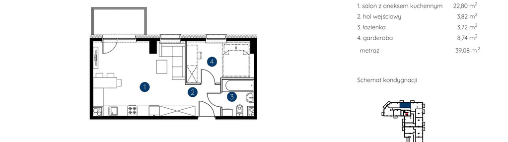 Mieszkanie w inwestycji: Murapol Rivo