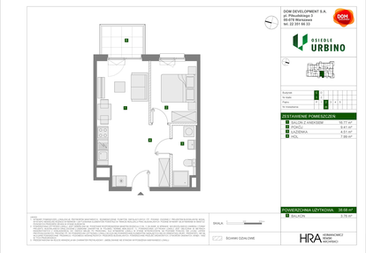 Mieszkanie w inwestycji: Osiedle Urbino etap 4.2