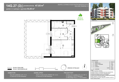 Mieszkanie w inwestycji: Zielone Zamienie X