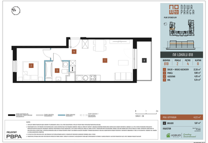 Mieszkanie w inwestycji: Nowa Praga