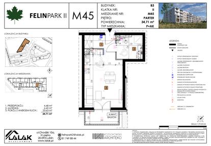 Mieszkanie w inwestycji: Felin Park II etap 2