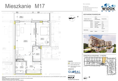 Mieszkanie w inwestycji: Apartamenty Widok Włoszczowa