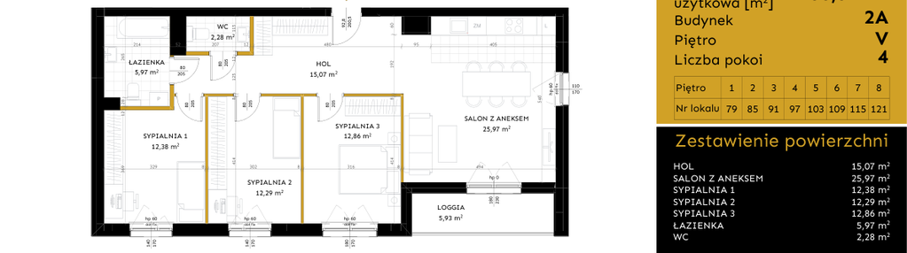 Mieszkanie w inwestycji: Corso etap 2