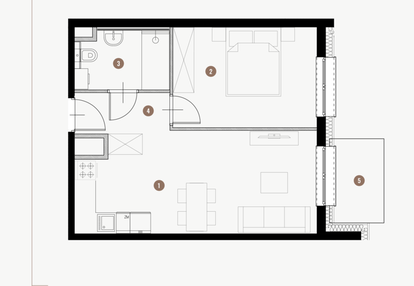 Mieszkanie w inwestycji: Tuwima Apartments