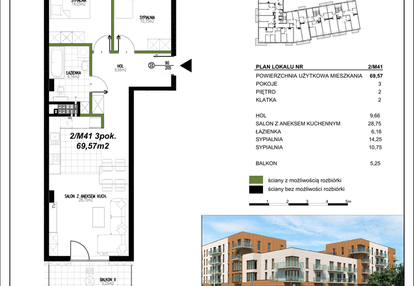 Mieszkanie w inwestycji: Apartamenty nad Bugiem - etap II