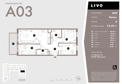Mieszkanie w inwestycji: Livo