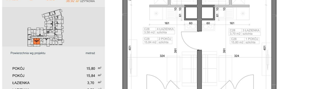 Mieszkanie w inwestycji: Industria etap I-D
