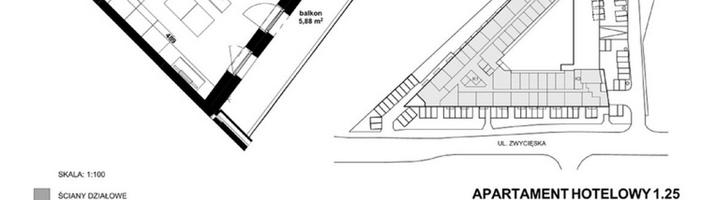 Mieszkanie w inwestycji: Apartamentowiec Zwycięska 3 - inwestycyjne