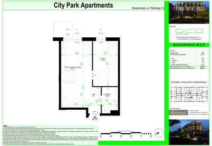 Mieszkanie w inwestycji: City Park Apartments