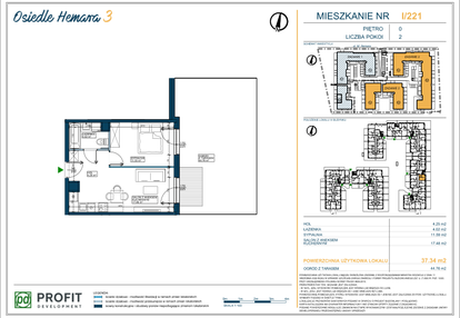 Mieszkanie w inwestycji: Osiedle Hemara - etap III bud. 2 i 3