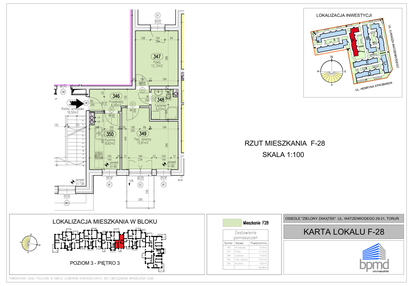 Mieszkanie w inwestycji: Zielony Zakątek bud. F