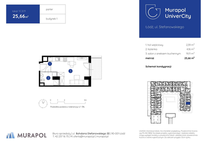 Mieszkanie w inwestycji: Murapol UniverCity