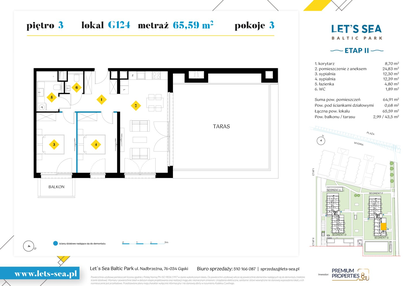 Mieszkanie w inwestycji: Let's Sea Baltic Park II