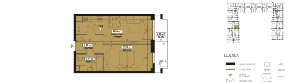 Mieszkanie w inwestycji: Diamentowe Tarasy