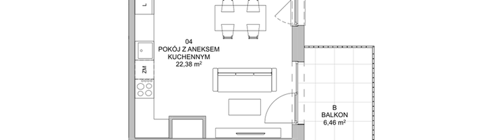 Mieszkanie w inwestycji: Francuska Park VIIIA