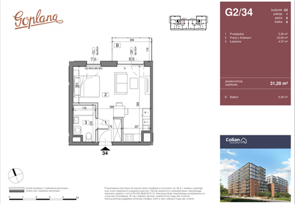 Mieszkanie w inwestycji: Goplana budynek G