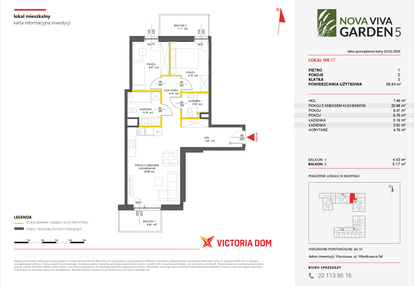 Mieszkanie w inwestycji: Nova Viva Garden 5