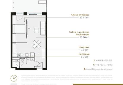 Mieszkanie w inwestycji: Laguna Beskidów