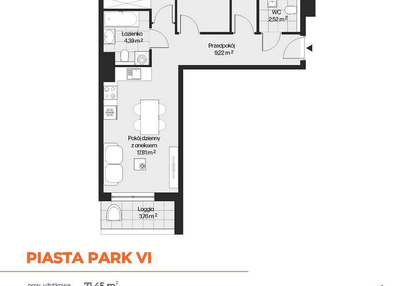 Mieszkanie w inwestycji: Piasta Park VI