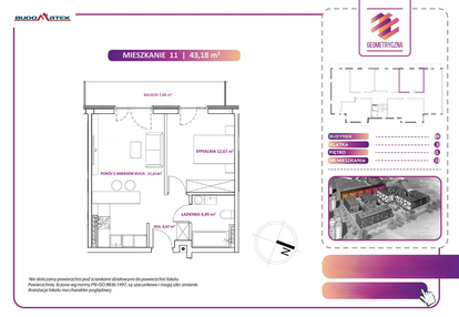 Mieszkanie w inwestycji: Geometryczna 5 - etap 3