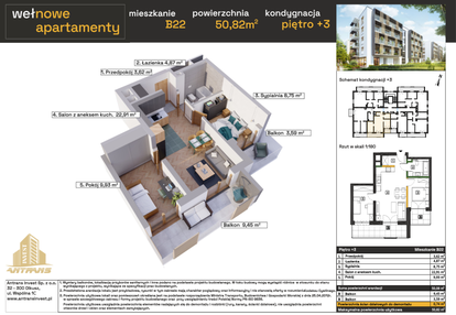 Mieszkanie w inwestycji: Osiedle Wełnowe Apartamenty