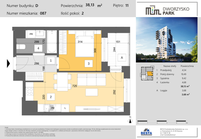 Mieszkanie w inwestycji: Dworzysko Park - Etap III