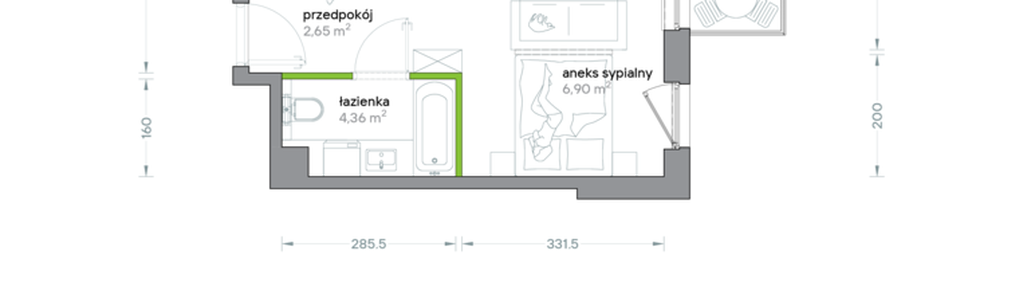 Mieszkanie w inwestycji: Podhalańska Vita