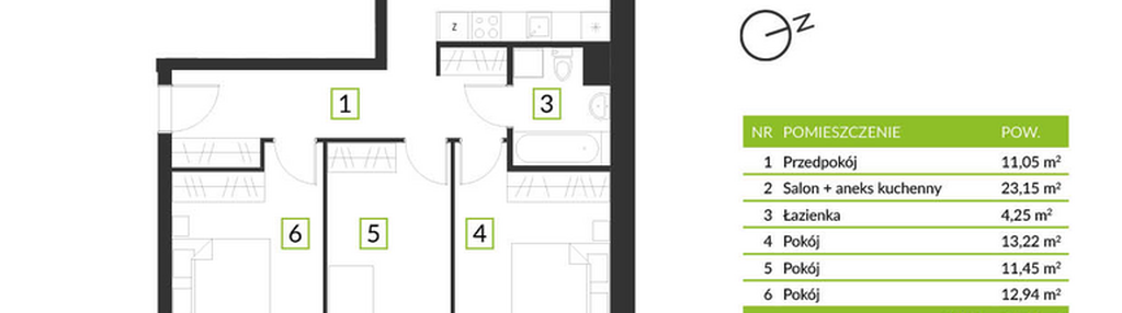 Mieszkanie w inwestycji: Osiedle Krzeptów przy lesie