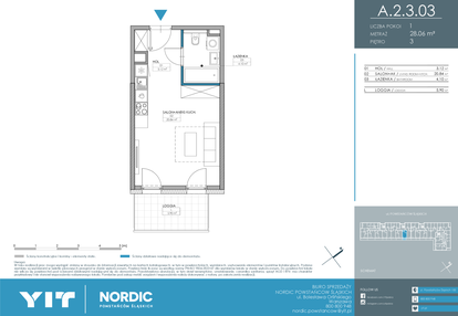 Mieszkanie w inwestycji: Nordic Powstańców Śląskich