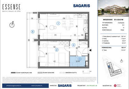 Mieszkanie w inwestycji: ESSENSE Baltic Resort&SPA 2