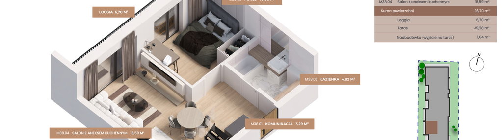 Mieszkanie w inwestycji: Apartamenty Częstochowska