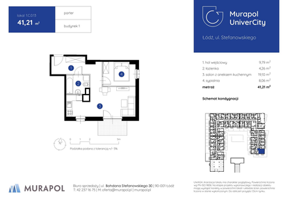 Mieszkanie w inwestycji: Murapol UniverCity