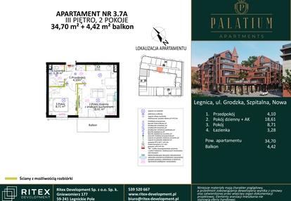 Mieszkanie w inwestycji: Palatium Apartments