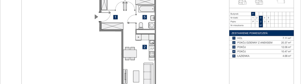 Mieszkanie w inwestycji: Apartamenty Park Matecznego Etap 2