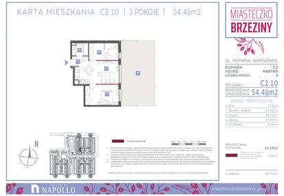 Mieszkanie w inwestycji: Miasteczko Brzeziny II