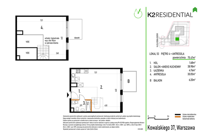 Mieszkanie w inwestycji: Kowalskiego 37
