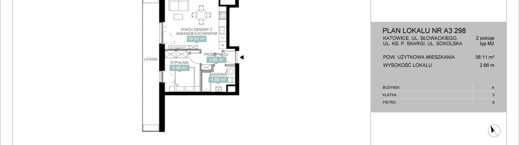 Mieszkanie w inwestycji: Mikato