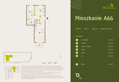 Mieszkanie w inwestycji: Osiedle Imbramowskie