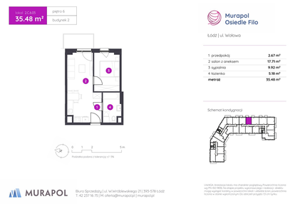 Mieszkanie w inwestycji: Murapol Osiedle Filo etap II