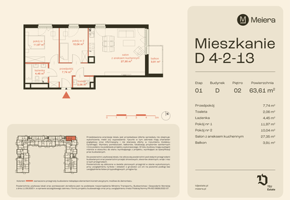 Mieszkanie w inwestycji: Osiedle Meiera