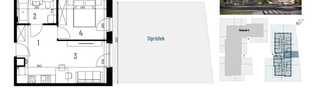 Mieszkanie w inwestycji: Osiedle Paderewskiego