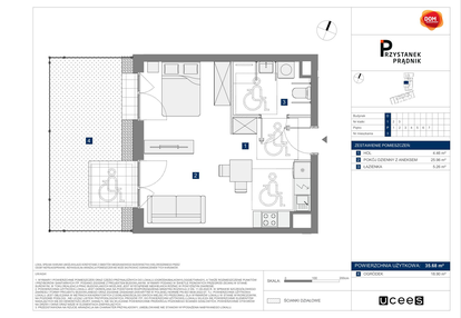 Mieszkanie w inwestycji: Przystanek Prądnik