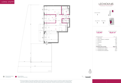 Mieszkanie w inwestycji: Lechicka 65