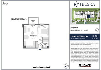 Mieszkanie w inwestycji: Rytelska