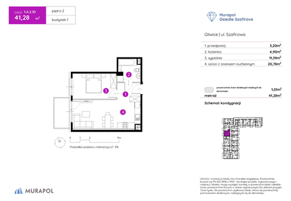 Mieszkanie w inwestycji: Murapol Osiedle Szafirove II
