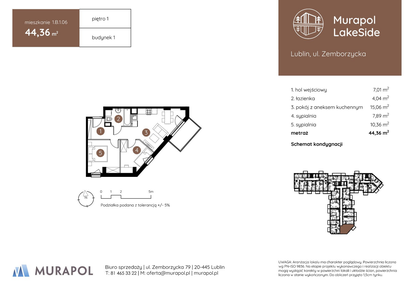 Mieszkanie w inwestycji: Murapol LakeSide