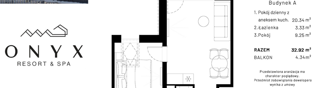 Mieszkanie w inwestycji: Onyx Resort & Spa