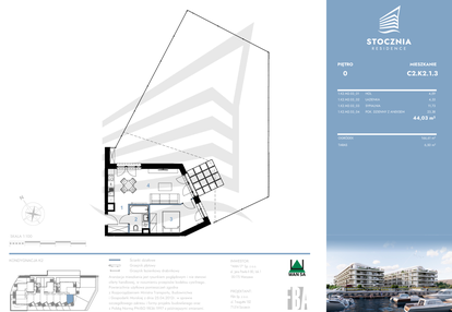Mieszkanie w inwestycji: Stocznia Residence