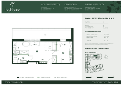 Mieszkanie w inwestycji: IVY HOUSE - Apartamenty inwestycyjne